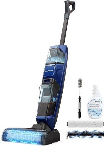 Aspiron Cordless Wet Dry Vacuum Cleaner, All-in-One Vacuum Mop with Self-Cleaning & Auto-Dry Technology, 99.99% Cleaning Efficiency, Vacuum Mop Combo for Hard Floor, Carpet, Messes, Spills, Pet Hair - Lot 365