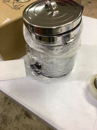 stainless steel outdoor dog waste bin - Lot 468