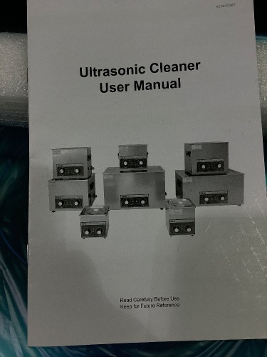 Ultrasonic cleaner - Lot 380