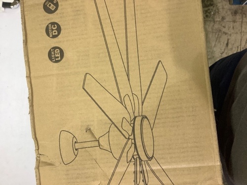 ceiling fan with led light  - Lot 79