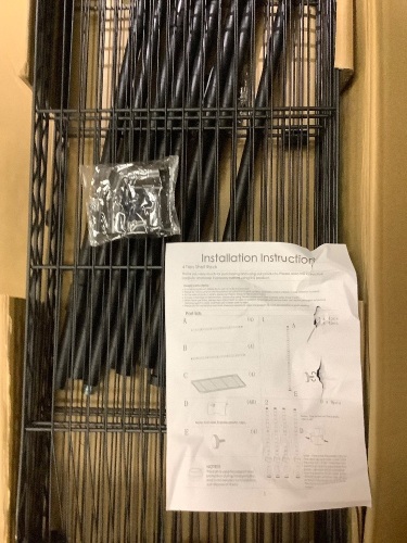 4 tier shelf rack  - Lot 412
