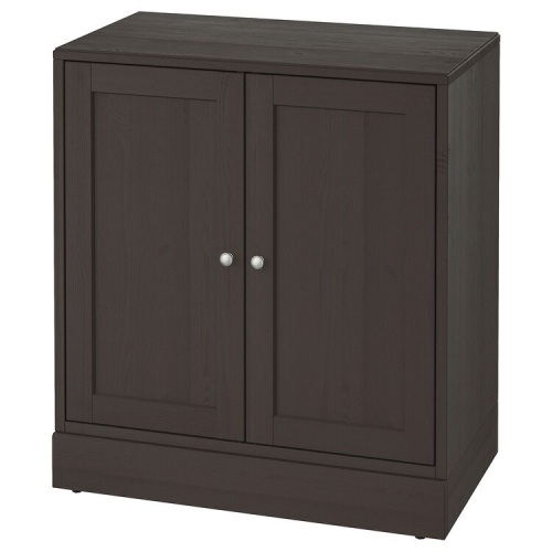 HAVSTA Cabinet with plinth, dark brown, 81x47x89 cm - Lot 937