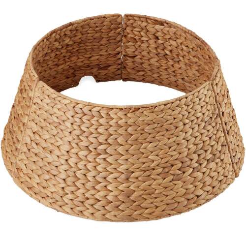Woven Hyacinth Christmas Holiday Tree Collar - Lot 7414