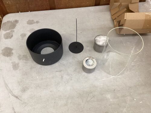 Portable Tabletop Fire Pit - Lot 218