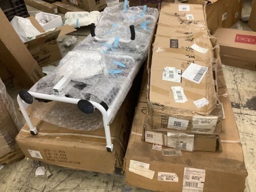 Lot of (3) Small Treadmills & (2) Workout Benches - Lot 674