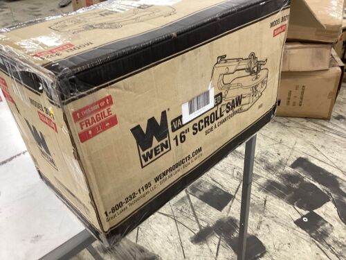 WEN 3921 16-inch Two-Direction Variable Speed Scroll Saw - Lot 709