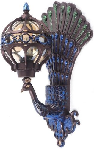 Lot of (2) Peacock LED Wall Sconce - Lot 723