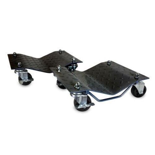 WEN 73017T 3000-Pound Capacity Vehicle Dollies with Brakes, Two Pack - Lot 734