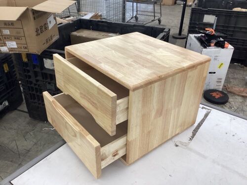 2 Drawer Storage Cube - Lot 735