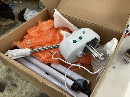 HiBeauty PRO Professional Facial Steamer, Hot Mist, Ozone Humidifier - Lot 740
