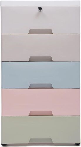 5 Drawer Stackable Vertical Storage Tower - Lot 747