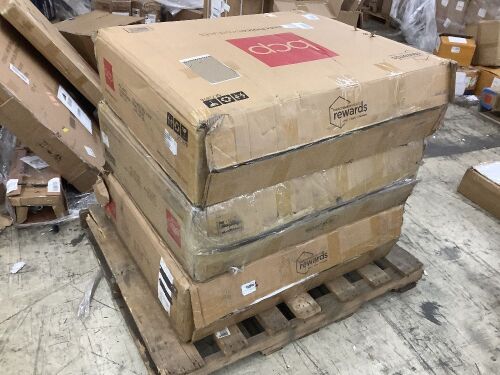 Lot of (3) Futons - Open Box, Uninspected - Lot 231