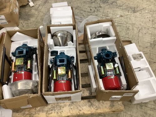 Lot of (3) 110V Electric Mill Grinder - Open Box, Uninspected - Lot 235