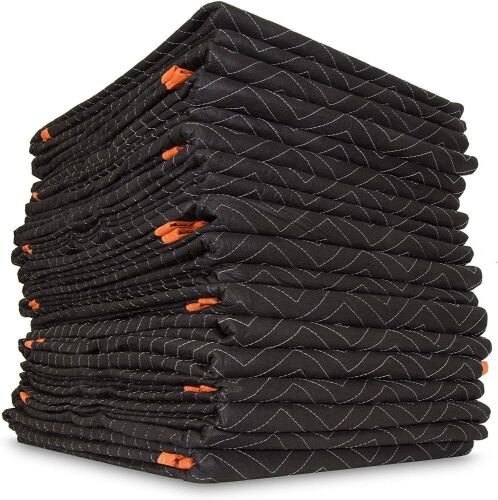 WEN 272812 72-Inch by 80-Inch Heavy Duty Padded Moving Blankets, 12-Pack - Lot 239
