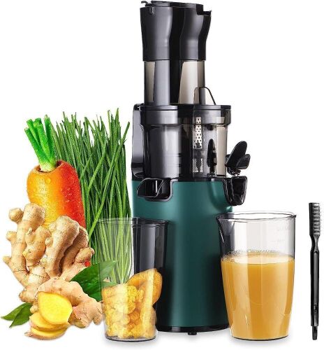 SOVIDER Cold Press Juice Machine Extra Large Feeding Chute for Whole Fruits & Vegetables  - Lot 577