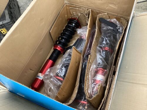 JDMSPEED Racing Coilover Struts, Unknown Fit  - Lot 579