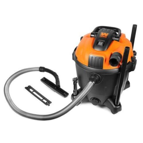 WEN VC9209 10-Amp 9.25-Gallon 6.5 Peak HP Wet/Dry Shop Vacuum and Blower with 0.3-Micron HEPA Filter, Hose, and Accessories - Lot 422