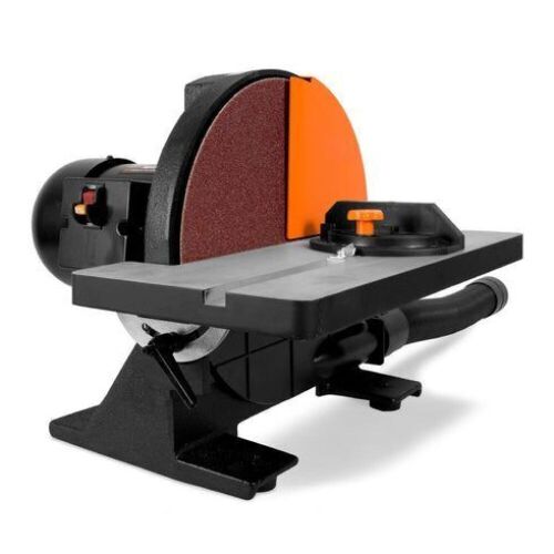 WEN 65812 12-Inch Benchtop Disc Sander with Miter Gauge and Dust Collection System - Lot 406