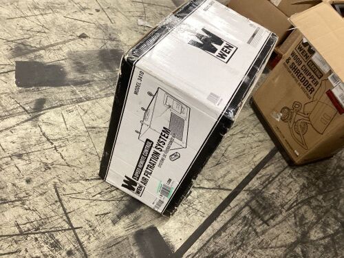 WEN 3410 3-Speed Remote-Controlled Air Filtration System (300/350/400 CFM) - Lot 380
