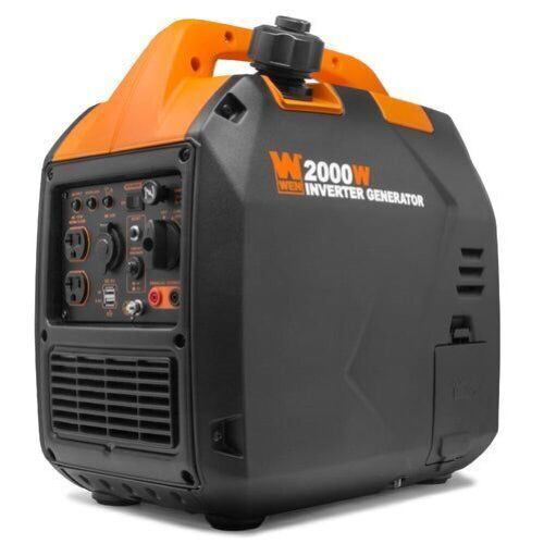 WEN 56203i Super Quiet 2000-Watt Portable Inverter Generator with Fuel Shut Off, CARB Compliant - Lot 13