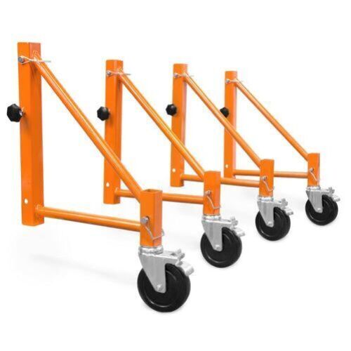 WEN 31104 Baker Scaffold Outriggers with 5-Inch Locking Casters, 4 Pack - Lot 692