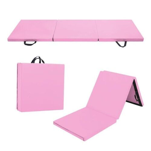 Matladin Tri-Fold Gymnastics Mat, 6ft x 2ft x 2in  - Lot 350
