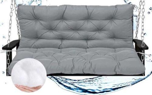 Patio Swing Cushion, Light Gray  - Lot 298