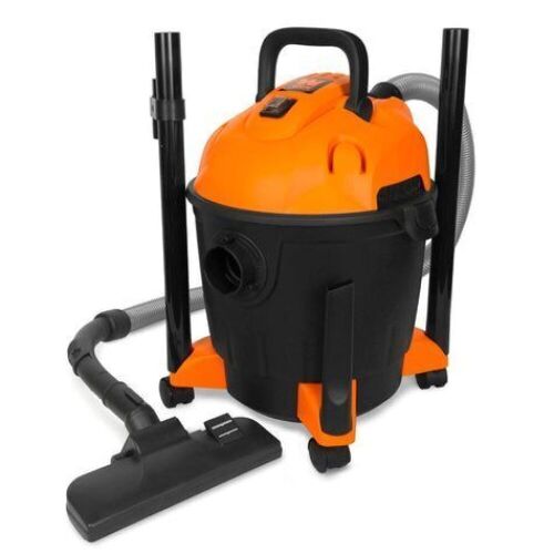 WEN VC4710 10-Amp 5-Gallon Portable HEPA Wet/Dry Shop Vacuum and Blower with 0.3-Micron Filter, Hose, and Accessories - Lot 114