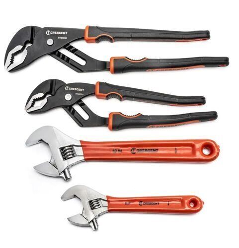 Crescent Adjustable Wrench (6 in. and 10 in.) and Tongue and Groove Plier (10 in. and 12 in.) Set - Lot 151