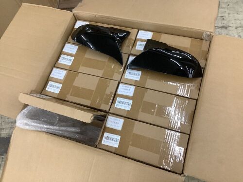 Case of (24) M4 Style Gloss Black Side Mirror Caps for BMW F-Series  - Lot 139
