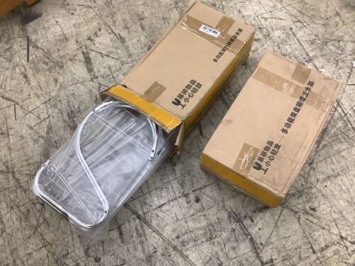 Lot of (2) 2-Tier Dish Drying Rack  - Lot 157