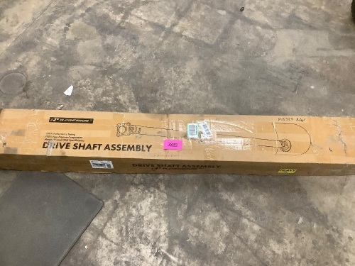 Drive Shaft Assembly Fpr Unknown Vehicle - Lot 7839