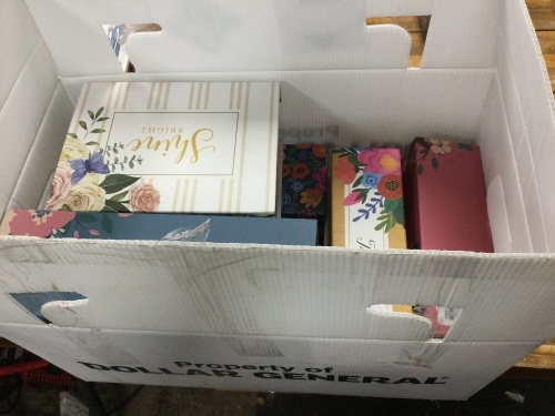 Box of Assorted Gift Boxes - Lot 8277