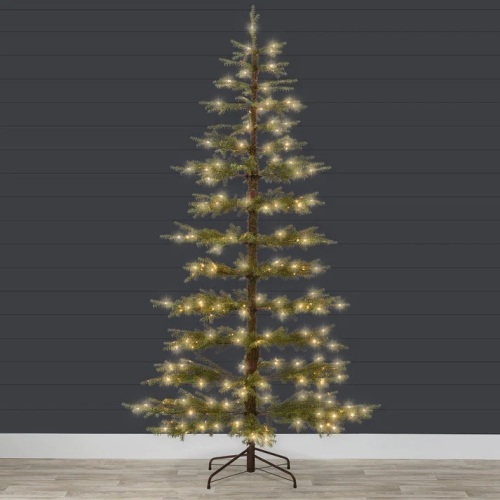 Pre-Lit Sparse Christmas Tree w/ 2-in-1 LED Lights, Cordless Connection 9ft - Lot 8443