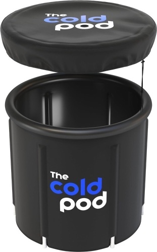 Ice Bath Tub for Athletes with Cover: 85 Gallons Cold Plunge Tub for Recovery, Multiple Layered Portable Ice Bath Plunge Pool by The Cold Pod - Lot 8348