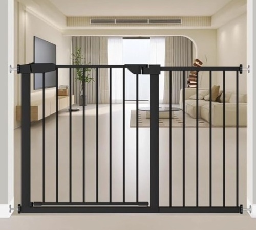 Fairy Baby Extra Wide Baby Gate Walk Through Baby Gate Black - 46.06"-48.82" Wide Long Safety Child Gates for Doorway Kitchen - Pressure Mounted pet Gates $129.99 - Lot 139