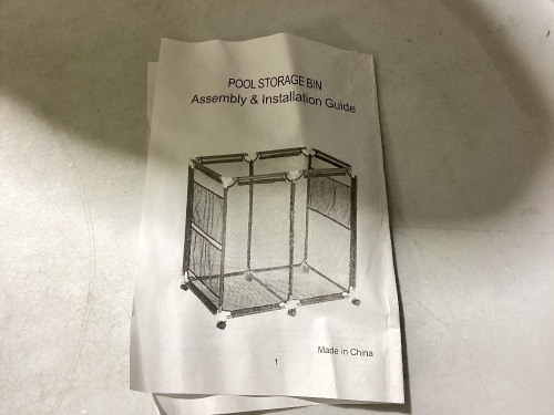 Pool Storage Bin - Lot 154