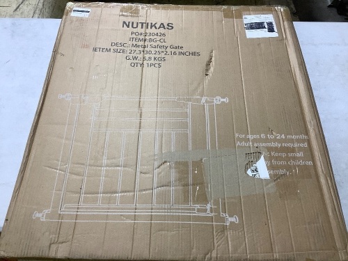 Nutikas Metal Safety Gate - Lot 113