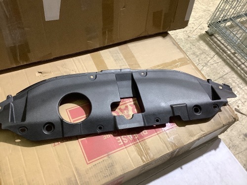 Black upper plastic Radiator support cover for Honda Civic Sedan 2013-2015 - Lot 122