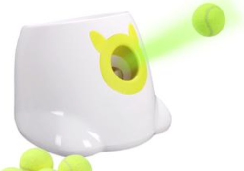 PALULU Automatic Dog Toy Ball Launcher 2 Inches Ball Thrower For Small And Medium Size Dogs $93.99 - Lot 130