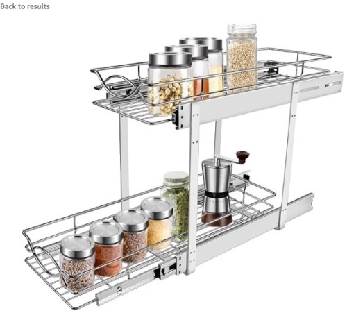 Sikarou Pull Out Cabinet Organizer - Lot 226