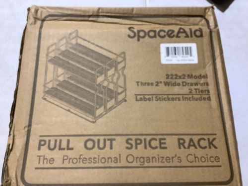 Spaceaid pull out spice rack - Lot 229