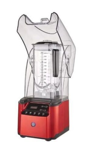 Commercial 2200W Juice Blender Smoothie Maker with Sound Proof Cover - Lot 80