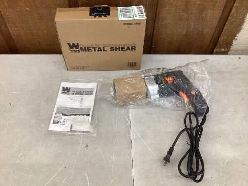 WEN 3650 Variable Speed Swivel Head Electric Metal Shear - Lot 235
