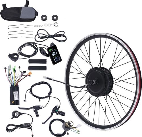 TQSHOoP 27.5" Front Wheel Hub Electric Bike Conversion Kit, 36V 500W - Lot 256