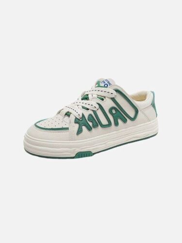 Aelfric Eden StarryClimb Dissolving Sole Patchwork Skate Shoes, Size 38  - Lot 582