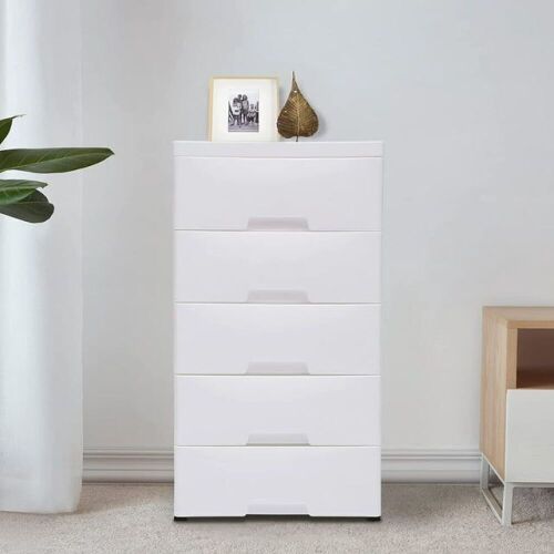 TFCFL 5 Drawer Plastic Storage Cabinet  - Lot 727