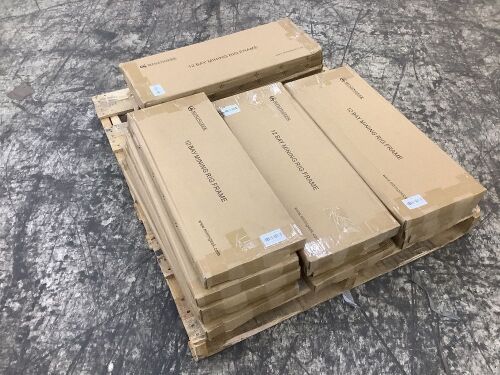 Lot of (18) Miningeek 12 Bay Mining Rig Frame  - Lot 297