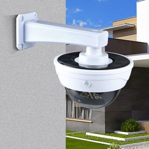 Lot of (3) Solar Fake Security Camera with Dome Motion Sensor - Lot 593