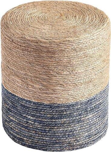 Wimarsbon Natural Seagrass Foot Stool 14"  - Lot 682
